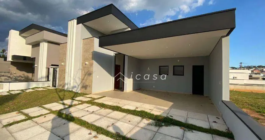 Casa com 3 dormitórios, 150 m² - venda por r$ 1.010.000,00 ou aluguel por r$ 5.238,33/mês - condomínio terras do vale - caçapava/sp