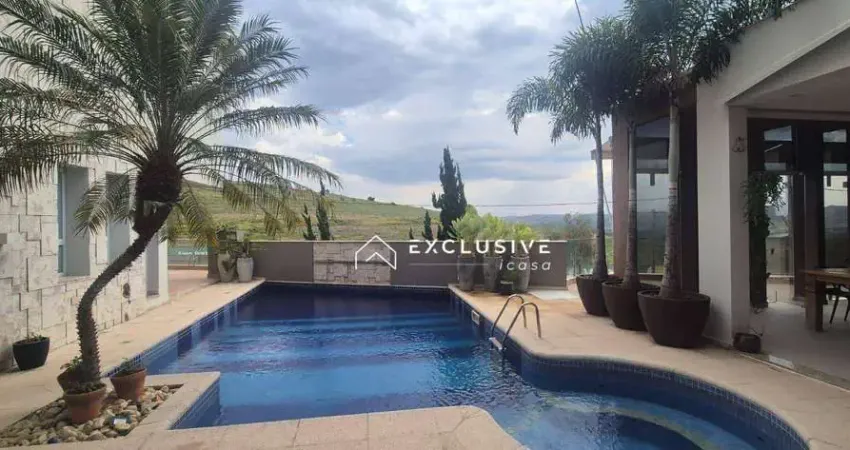 Sobrado com 4 dormitórios à venda, 576 m² por r$ 4.900.000,00 - condomínio residencial jaguary - são josé dos campos/sp