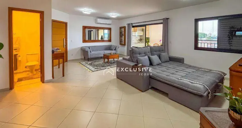 Apartamento com 3 dormitórios à venda, 152 m² por r$ 1.200.000,00 - centro - caçapava/sp