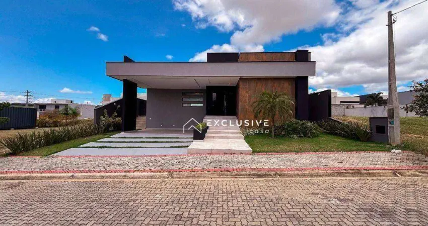 Casa com 3 dormitórios à venda, 262 m² por r$ 1.790.000,00 - condomínio residencial ecopark bourbon - caçapava/sp