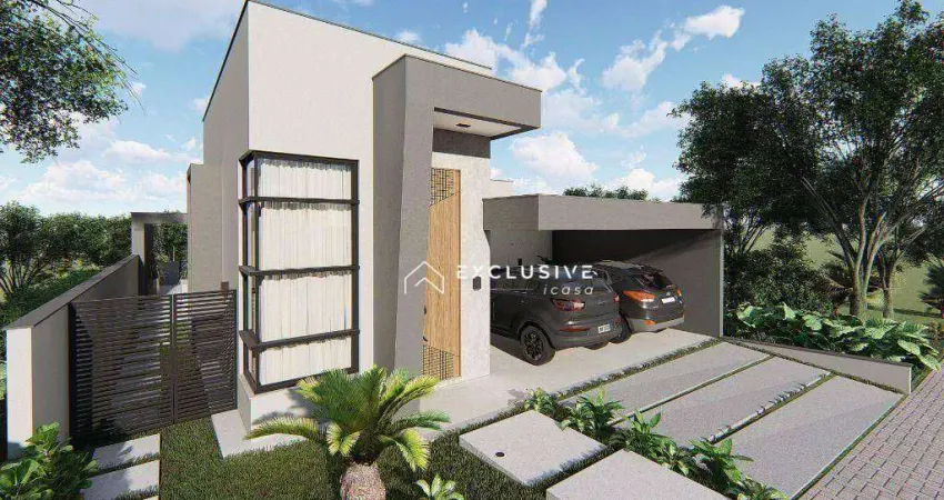 Casa com 3 dormitórios à venda, 125 m² por r$ 920.000,00 - reserva do vale - caçapava/sp