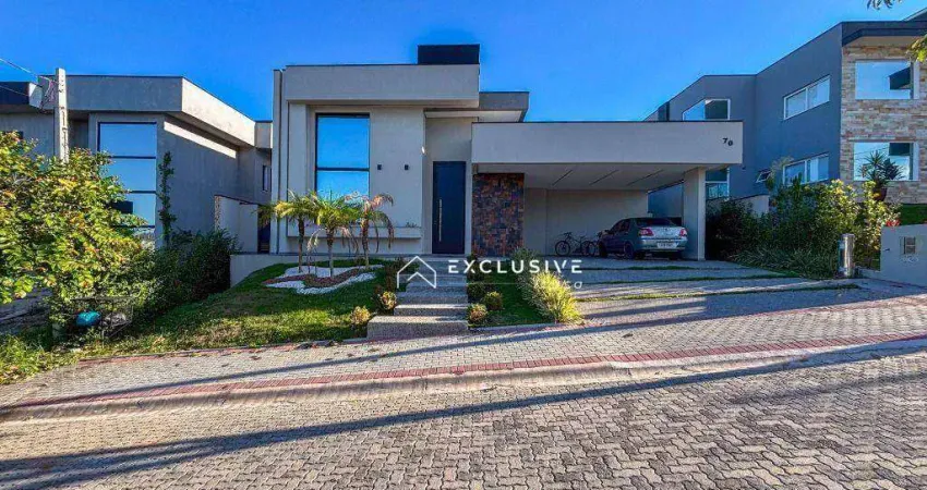 Casa com 3 dormitórios à venda, 270 m² por r$ 2.235.000,00 - condomínio residencial ecopark bourbon - caçapava/sp