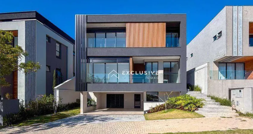 Sobrado com 4 dormitórios à venda, 439 m² por r$ 4.950.000,00 - condomínio residencial alphaville ii - são josé dos campos/sp