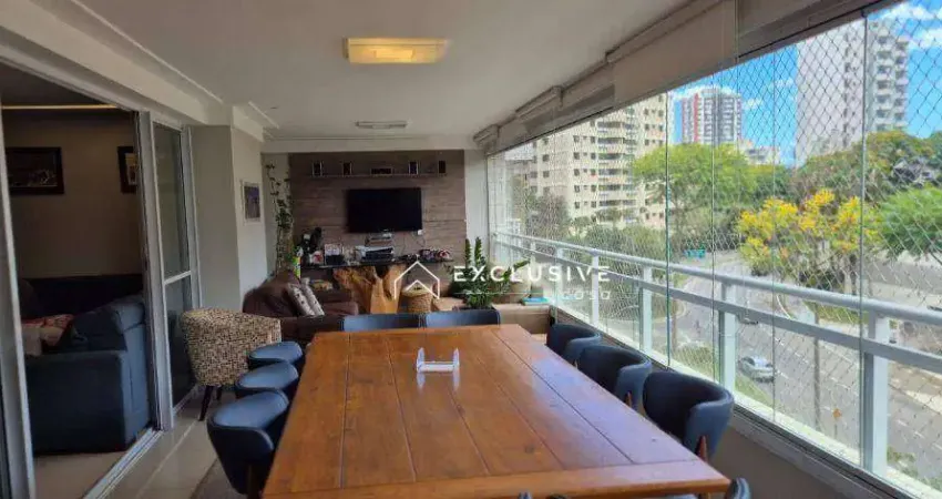 Apartamento com 3 dormitórios à venda, 182 m² por r$ 1.950.000,00 - vila ema - são josé dos campos/sp