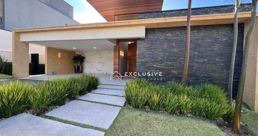 Sobrado com 3 dormitórios à venda, 400 m² por r$ 4.900.000,00 - condomínio residencial alphaville - são josé dos campos/sp