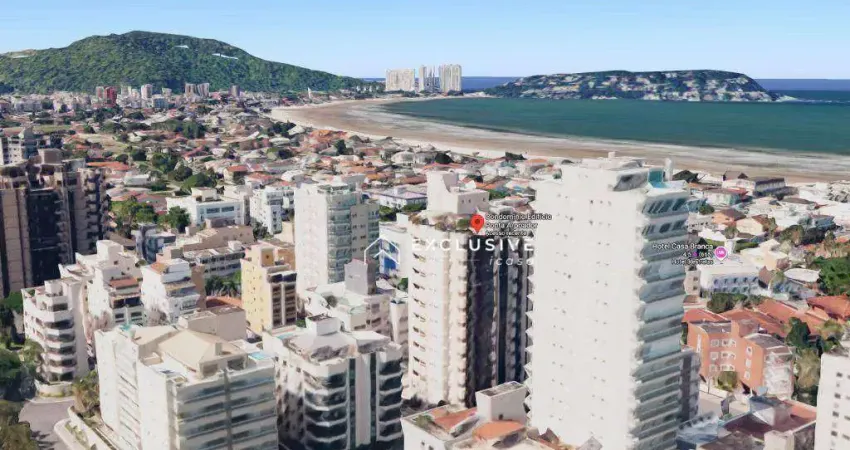 Apartamento guarujá com vista mar – 173,00 m², 3 suítes, 2 vagas