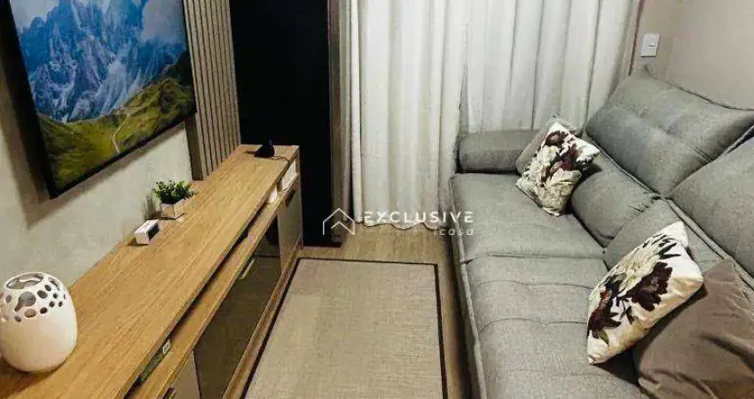 Apartamento com 2 dormitórios à venda, 57 m² por r$ 350.000,00 - residencial cores das indias - caçapava/sp