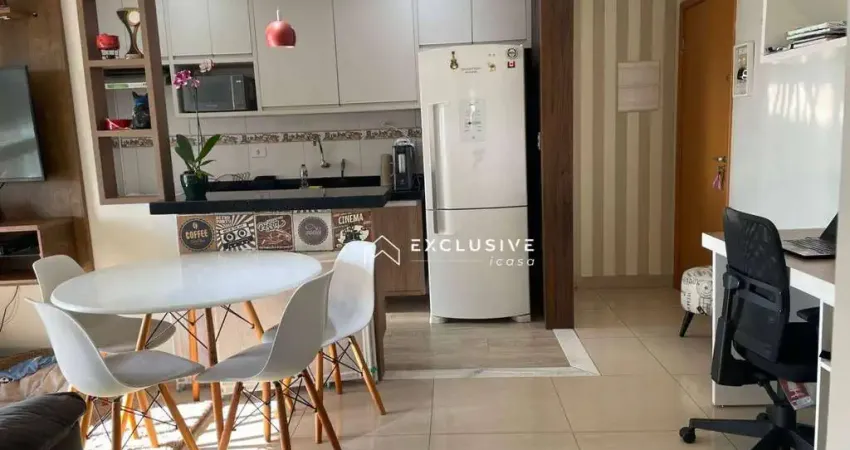 Apartamento com 2 dormitórios à venda, 65 m² por r$ 580.000,00 - parque industrial - são josé dos campos/sp