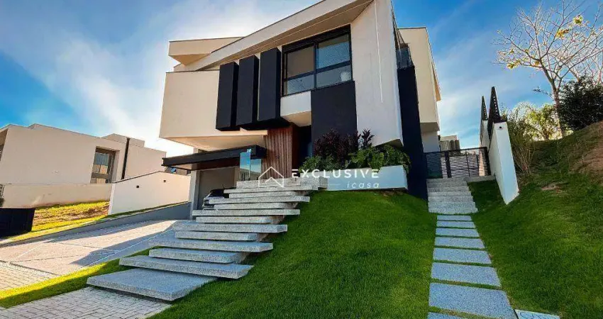 Sobrado com 5 dormitórios à venda, 420 m² por r$ 5.500.000,00 - condomínio residencial alphaville i - são josé dos campos/sp