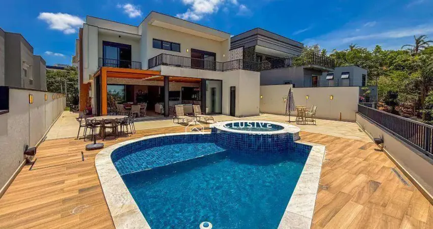 Sobrado com 4 dormitórios à venda, 512 m² por r$ 5.500.000,00 - condomínio residencial montserrat - são josé dos campos/sp