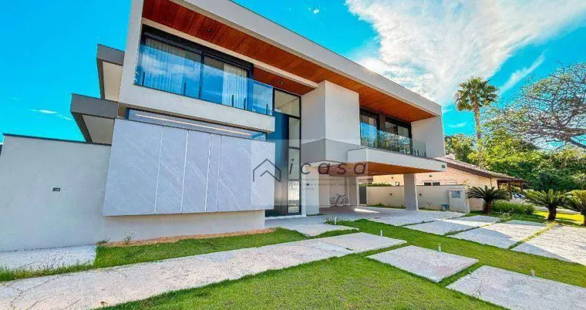 Casa com 5 dormitórios à venda, 702 m² por R$ 12.720.000,00 - Condomínio Chácara Serimbura - São José dos Campos/SP