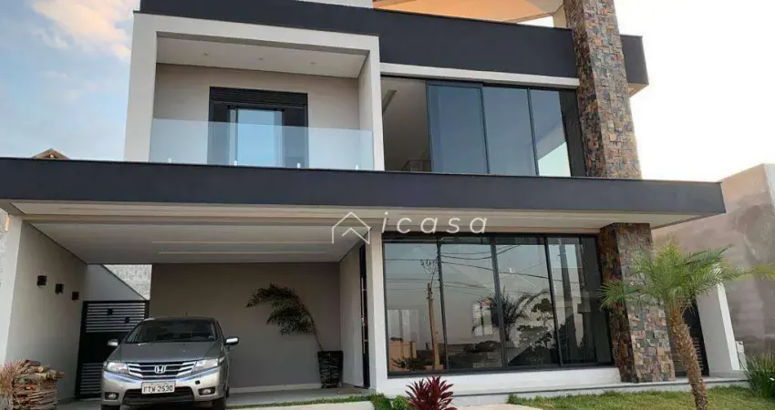 Casa com 4 dormitórios à venda, 250 m² por R$ 2.050.000,00 - Condomínio Terras do Vale - Caçapava/SP