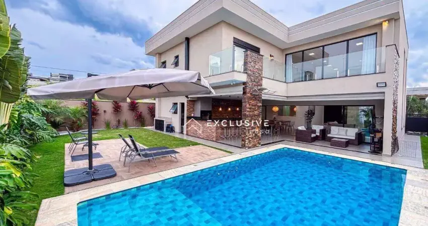 Casa com 4 dormitórios à venda, 305 m² por R$ 3.200.000,00 - Condomínio Residencial Ecopark Bourbon - Caçapava/SP