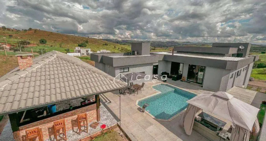 Casa com 3 dormitórios, 384 m² - venda por R$ 2.000.000,00 ou aluguel por R$ 10.631,67/mês - Condomínio Terras de Santa Mariana - Caçapava/SP