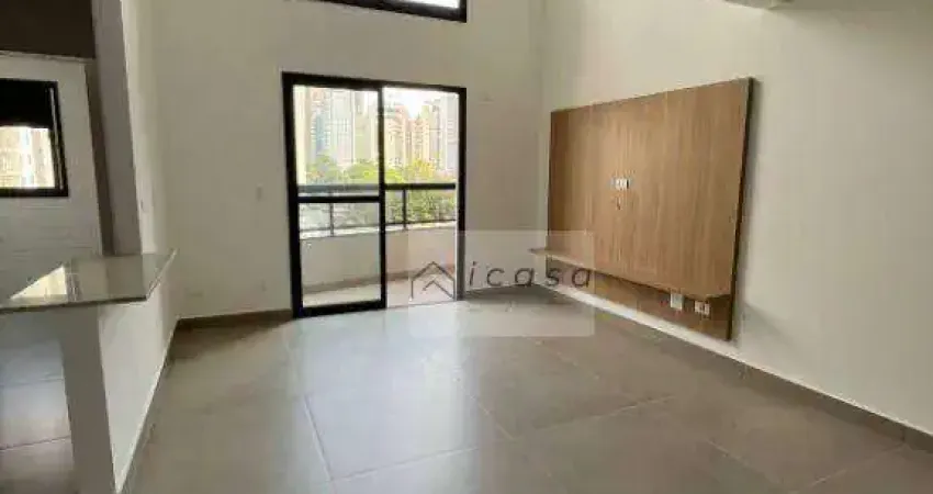 Apartamento com 1 dormitório para alugar, 78 m² por R$ 5.253,01/mês - Jardim Aquarius - São José dos Campos/SP