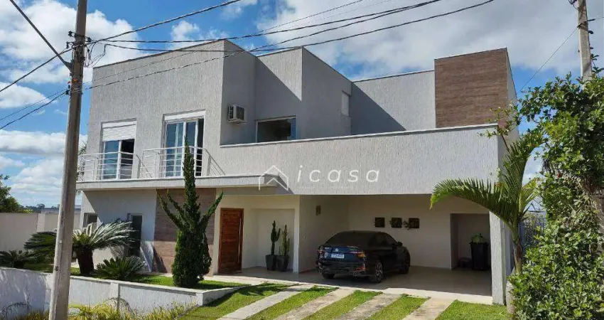 Sobrado com 3 dormitórios, 365 m² - venda por R$ 1.800.000,00 ou aluguel por R$ 13.862,00/mês - Condomínio Lago Dourado - Jacareí/SP