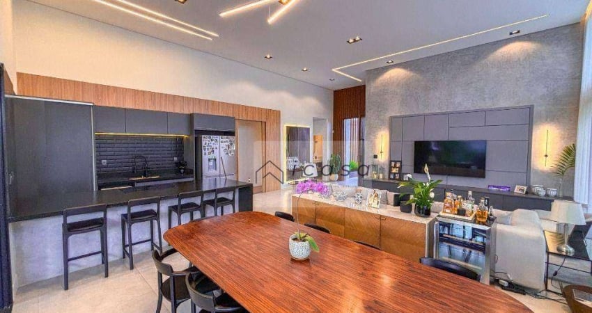 Casa com 3 dormitórios à venda, 257 m² por R$ 2.800.000,00 - Condomínio Residencial Ecopark Bourbon - Caçapava/SP