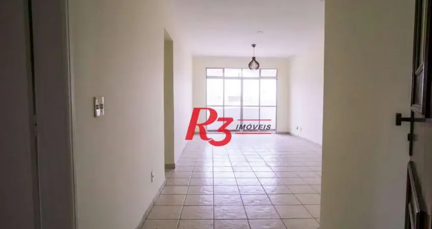 Apartamento com 3 dormitórios para alugar, 112 m² por r$ 4.200,00/mês - embaré - santos/sp