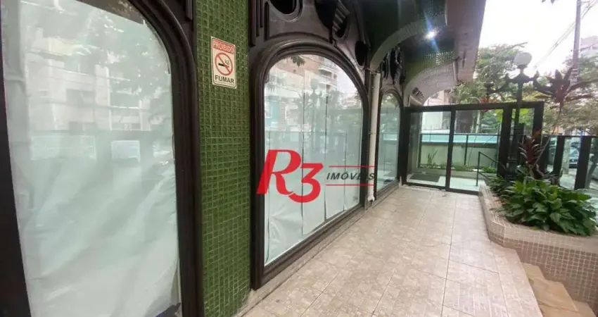 Loja para alugar, 150 m² por R$ 12.000,00/mês - Gonzaga - Santos/SP