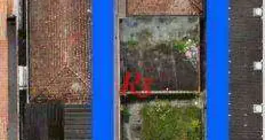 Terreno à venda, 525 m² - Boqueirão - Praia Grande/SP