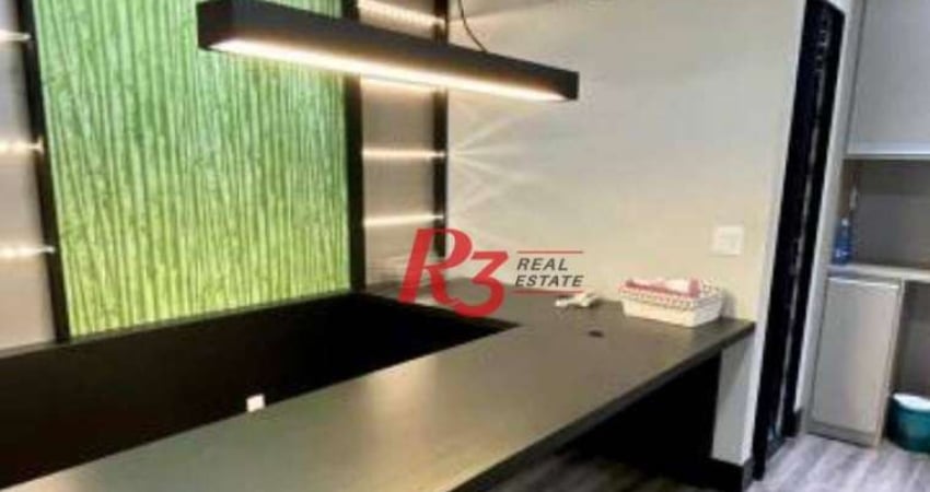 Sala para alugar, 45 m² por R$ 4.067,60/mês - Encruzilhada - Santos/SP