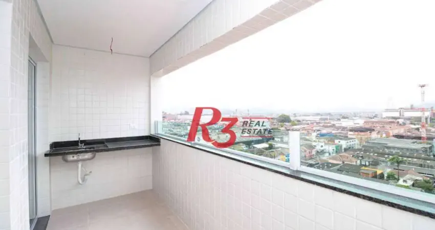 Apartamento à venda, 43 m² por R$ 425.000,00 - Macuco - Santos/SP