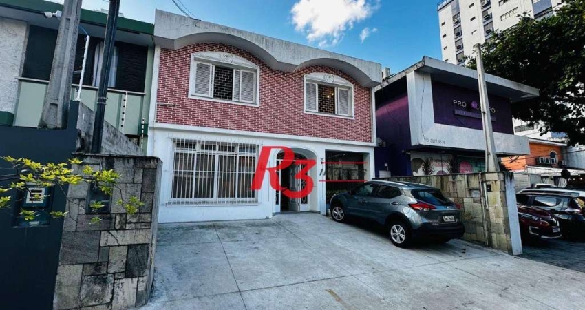 Casa para alugar, 200 m² por R$ 15.670,00/mês - Gonzaga - Santos/SP