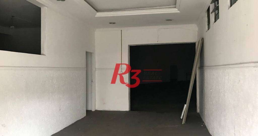 Barracão / Galpão / Depósito para alugar na Rua Frei Gaspar, 2360, Beira Mar, São Vicente