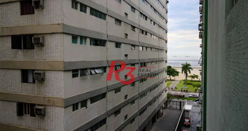 Apartamento com 1 dormitório, 60 m² - venda por R$ 450.000,00 ou aluguel por R$ 3.000,00/mês - Pompéia - Santos/SP