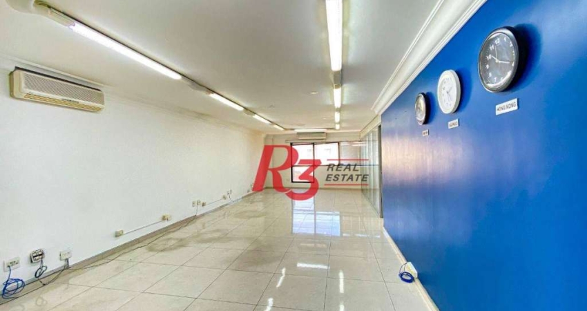 Sala à venda, 80 m² por R$ 318.000,00 - Centro - Santos/SP