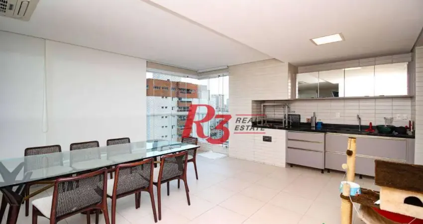 Apartamento com 3 quartos à venda na Rua Itapura de Miranda, 100, Vila Rica, Santos