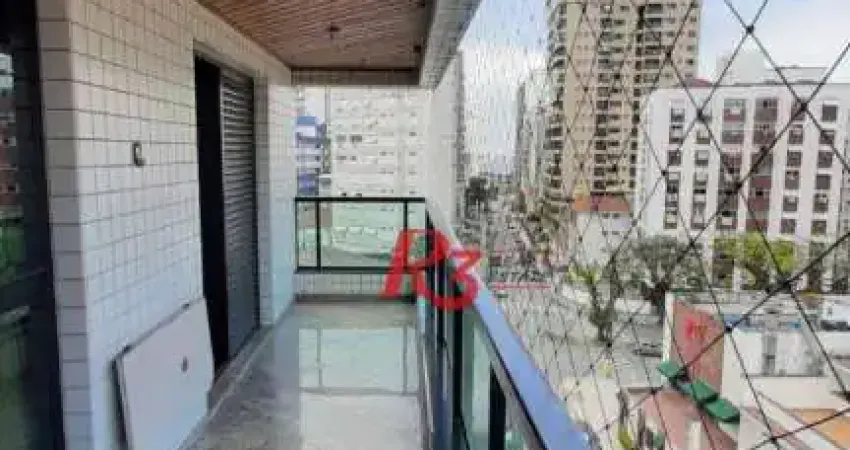 Apartamento com 3 dormitórios à venda, 143 m² por R$ 1.500.000,00 - Ponta da Praia - Santos/SP