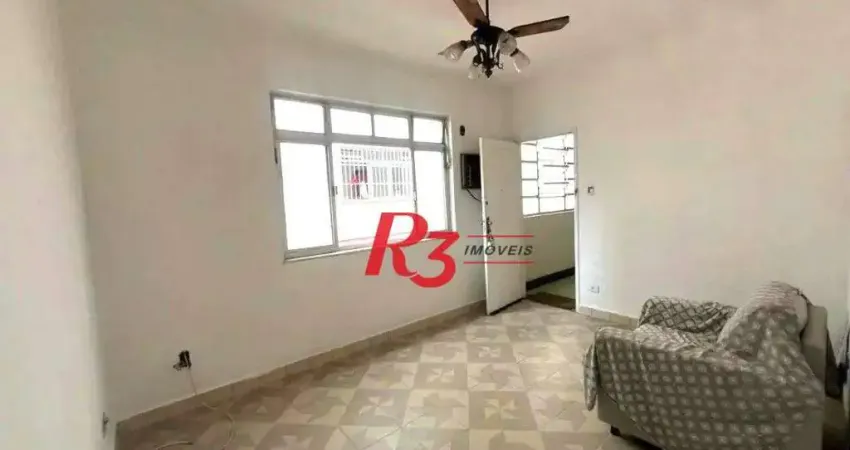 Apartamento com 2 dormitórios à venda, 76 m² por R$ 450.000,00 - Embaré - Santos/SP
