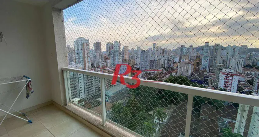 Apartamento com 2 dormitórios à venda, 70 m² por R$ 810.000,00 - Boqueirão - Santos/SP