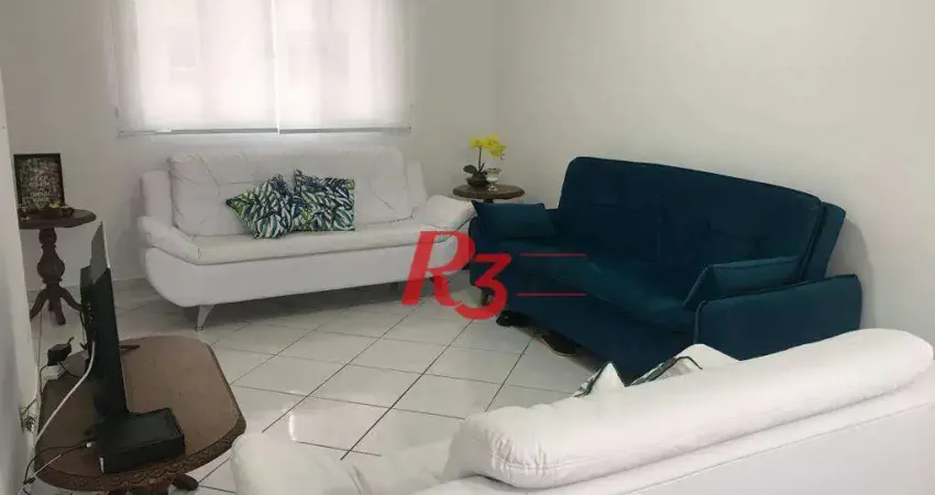 Apartamento à venda, 89 m² por R$ 690.000,00 - Embaré - Santos/SP