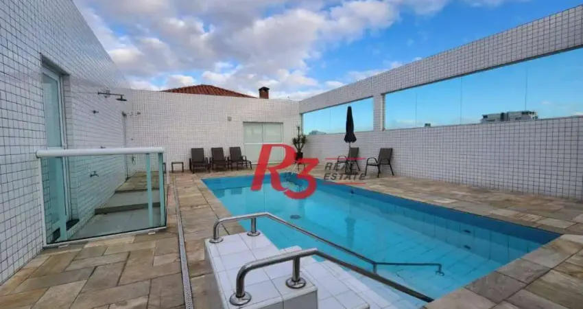 Apartamento à venda, 75 m² por R$ 670.000,00 - Embaré - Santos/SP