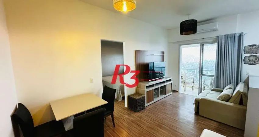 Apartamento para alugar, 47 m² por R$ 4.200,00/mês - Boqueirão - Santos/SP