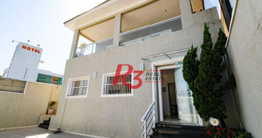 Sobrado com 6 dormitórios à venda, 340 m² por R$ 2.700.000,00 - Loteamento João Batista Julião - Guarujá/SP
