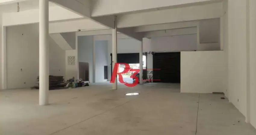 Loja para alugar, 800 m² por R$ 45.300,00/mês - Vila Matias - Santos/SP