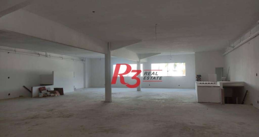 Sala comercial para alugar na Avenida Ana Costa, 34, Vila Mathias, Santos