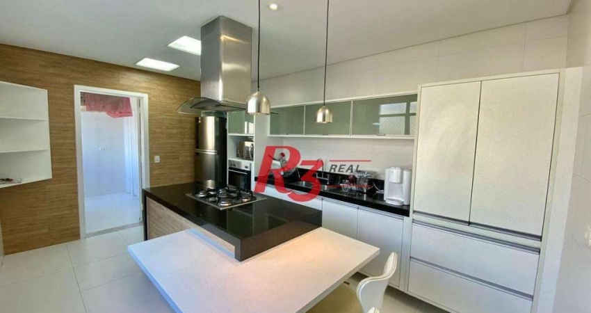 Casa com 3 dormitórios, 300 m² - venda por R$ 1.990.000,00 ou aluguel por R$ 10.000,01/mês - Embaré - Santos/SP