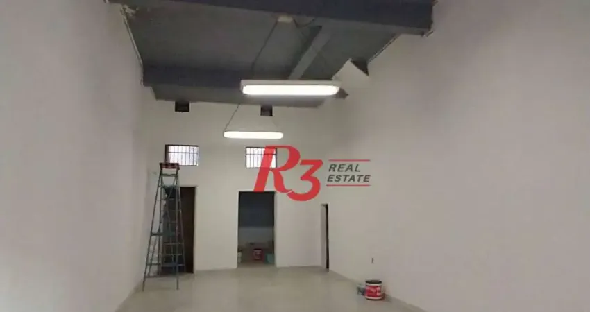 Ponto comercial à venda na Rua Doutor Oswaldo Cruz, 413, Boqueirão, Santos