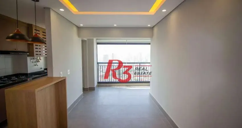 Apartamento com 3 dormitórios, 84 m² - venda por r$ 960.000,00 ou aluguel por r$ 6.500,00/mês - marapé - santos/sp