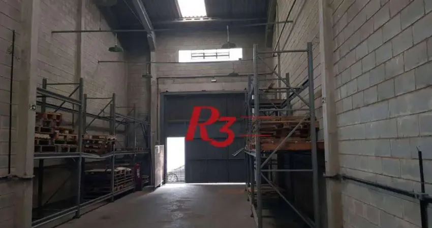 Galpão, 240 m² - venda por R$ 1.350.000,00 ou aluguel por R$ 8.933,70/mês - Paquetá - Santos/SP