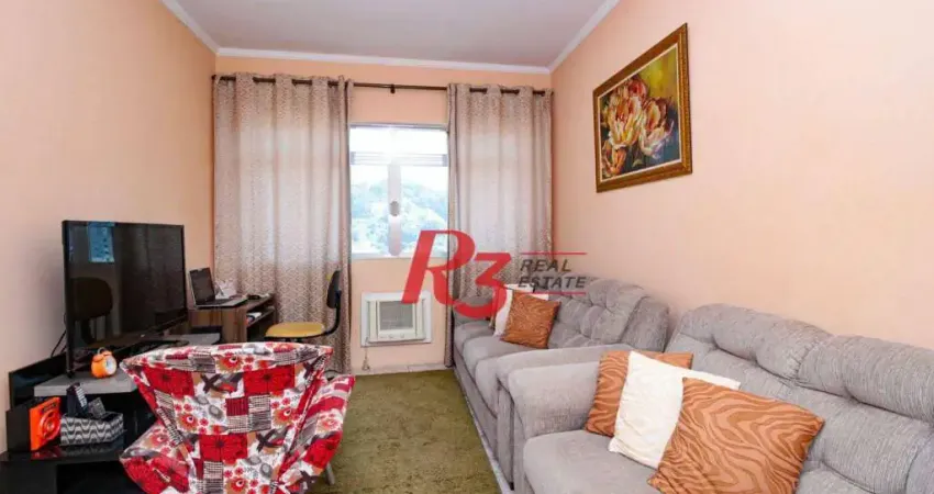 Apartamento com 2 dormitórios à venda, 80 m² por R$ 420.000,00 - Marapé - Santos/SP