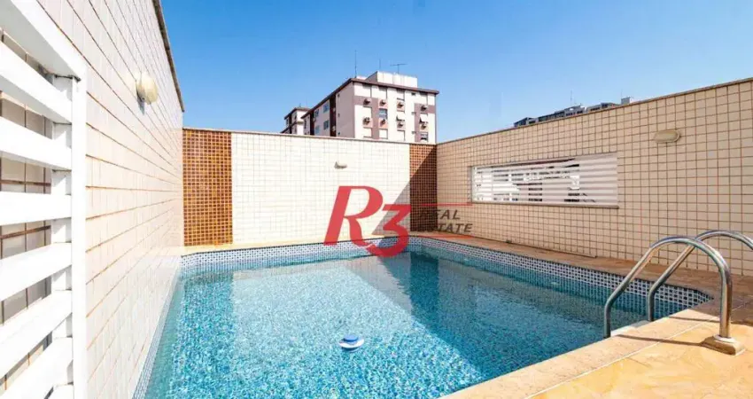 Sobrado com 4 dormitórios à venda, 227 m² por R$ 1.700.000,00 - Boqueirão - Santos/SP