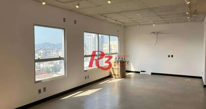 Apartamento com 1 dormitório, 70 m² - venda por R$ 1.150.000,00 ou aluguel por R$ 9.000,00/mês - Embaré - Santos/SP