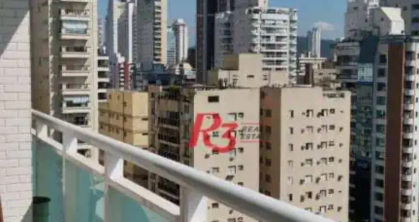 Sala comercial com 2 salas para alugar na Avenida Conselheiro Nébias, 754, Boqueirão, Santos