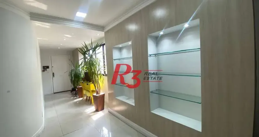 Cobertura com 3 dormitórios à venda, 266 m² por R$ 715.000,00 - Centro - São Vicente/SP