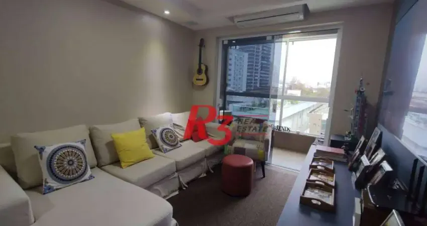 Apartamento à venda, 117 m² por R$ 830.000,00 - Ponta da Praia - Santos/SP